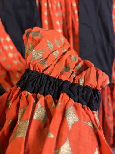 Antique circa 1930s/1940s three piece American clown costume