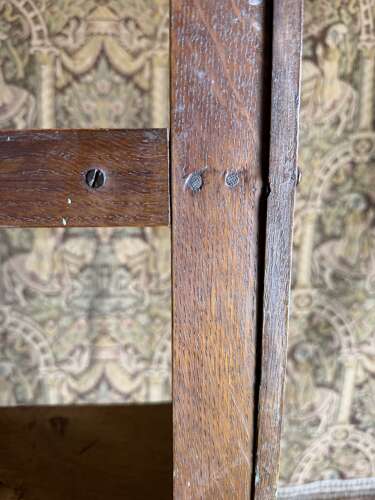 Antique Liberty London Style Arts & Crafts Late Victorian Book Shelf