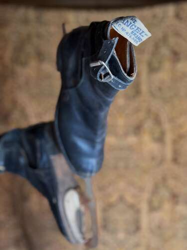 Early 20th Cent Ice Skates  by Davis & Son, The Angel, London