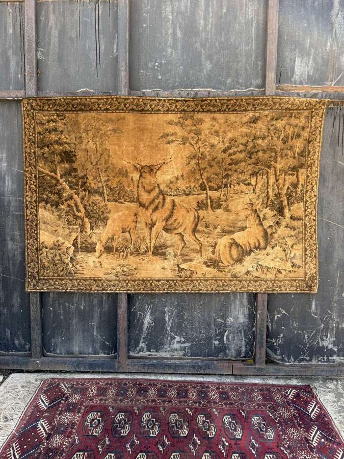 Vintage Verdure Style Woodland Deer Wall Hanging Tapestry &nbsp;