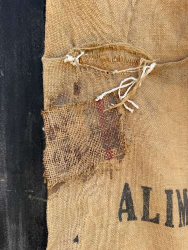 Circa 1920s Aliments Barrois Advertising Agricultural French Grain Sac