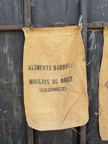 Circa 1920s Aliments Barrois Advertising Agricultural French Grain Sac